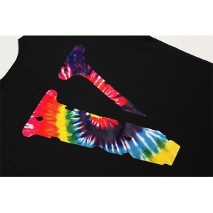 Vlone rainbow V tee t-shirt (Black/White)