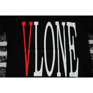Vlone White Red Logo T-Shirts