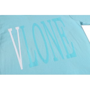 20ss Vlone Tee T-Shirt Light Blue